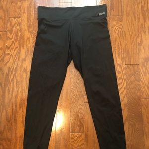 ultimate pink leggings black